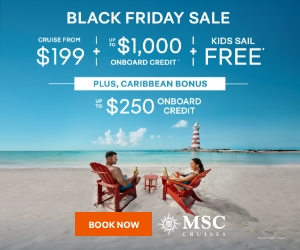MSC Cruises - Special cruise offer